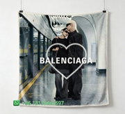 Balenciaga Throw Blankets